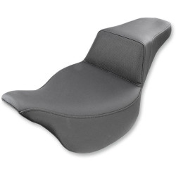 PartzBiz HD DS08011287 - Saddlemen Black Step Up 2-Up ปลอกแฮนด์ไวนิล Harley Touring 08-Up