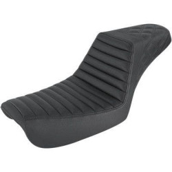 PartzBiz HD DS08030656 - Saddlemen สีดำ Step Up 2-Up Seat Tuck n Roll & Lattice Stitch Harley Dyna 04-05 0803-0656 08030656 804-04-176 FXD GLIDE SUPER WIDE NARROW DISC PartzBiz HD DS08030656 - Saddlemen สีดำ Step Up 2-Up Seat Tuck n Roll & Lattice Stitch Harley Dyna 04-05 0803-0656 08030656 804-04-176 FXD GLIDE SUPER WIDE NARROW DISC