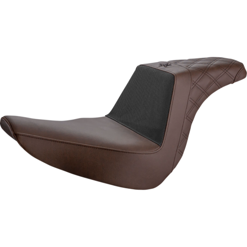 PartzBiz HD: 4403806-ปลอกแฮนด์ Saddlemen Brown Unknown Performance 2up สำหรับ Harley 18-22 FXLR/FXLRS/FLSB | UN18-29-173BR