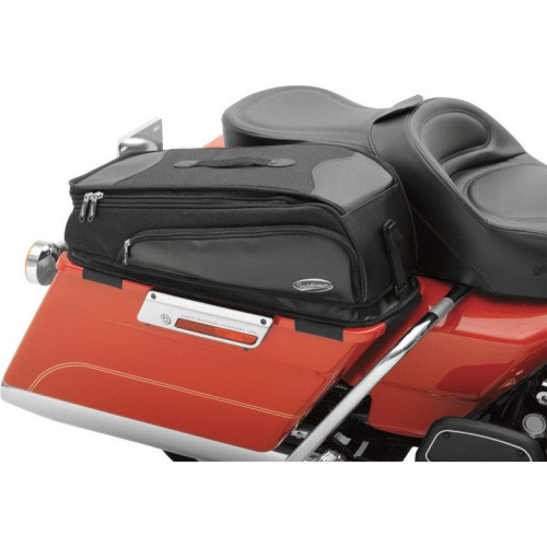 PartzBiz HD: 4403799-Saddlemen Deluxe Saddlebag Chaps Lid Bags for Harley FL | PartzBiz HD: 4403799-Saddlemen Deluxe Saddlebag Chaps Lid Bags for Harley FL |
