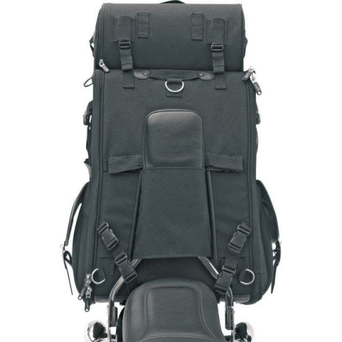 PartzBiz HD: 4403802-Saddlemen Desparado EX2200S Studded Black Deluxe Univ Sissy Bar Bag Motorcycle | 3515-0097 PartzBiz HD: 4403802-Saddlemen Desparado EX2200S Studded Black Deluxe Univ Sissy Bar Bag Motorcycle | 3515-0097