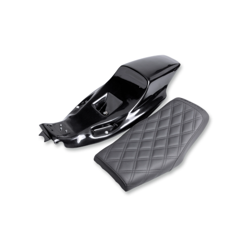 PartzBiz HD: 4403751-Saddlemen Eliminator Lattice Stitch ส่วนท้ายและชุดเบาะนั่ง 04-20 XL W/4.5 | Z4281
