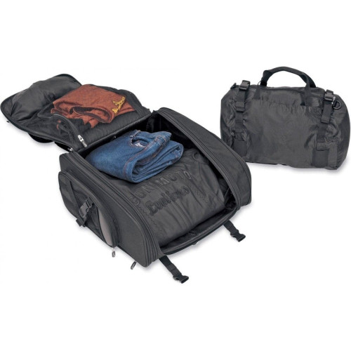 PartzBiz HD: 4403754-Saddlemen S2200E Expandable Sissy Bar 2200 ci Bag Luggage w/ Backpack Straps | 3515-0080 PartzBiz HD: 4403754-Saddlemen S2200E Expandable Sissy Bar 2200 ci Bag Luggage w/ Backpack Straps | 3515-0080