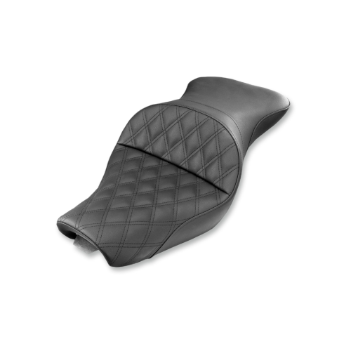 PartzBiz HD: 4403737-Saddlemen Explorer Lattice Stitch Touring Seat 4 Harley 04-20 XL W/4.5 Gal ถัง | 807-03-029LS