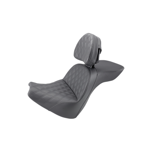 PartzBiz HD: 4403738-Saddlemen Explorer LS Touring Harley Seat W/พนักพิงสำหรับ 18-20 FXBR/S 818-31-030LS | 818-31-030LS