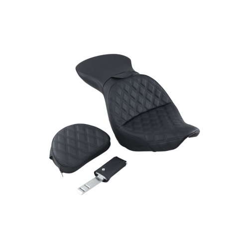 PartzBiz HD: 4403739-Saddlemen Explorer LS Touring Harley Seat W/ BR สำหรับ 06-17 FXST/FLSTF 806-12-030LS | 806-12-030LS