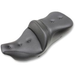 PartzBiz HD DS08011046 - Saddlemen Extended Reach Heated Sofa Pillow Seat W/O Backrest 08-23 Harley FLHT | 808-07B-183HCT