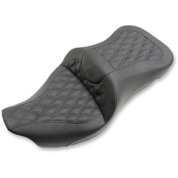 PartzBiz HD DS08011041 - Saddlemen Extended Reach Sofa LS Diamond Seat W/O พนักพิง 08-23 Harley FLHT | 808-07B-184 0801-1041 08011041
