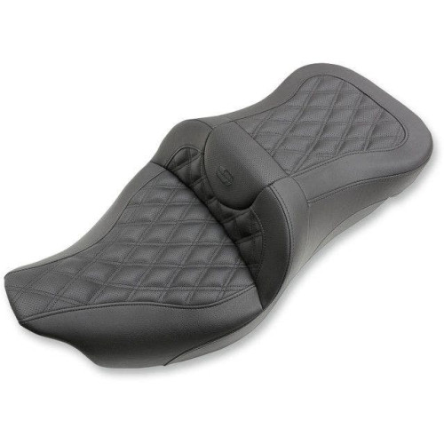 PartzBiz HD: 4403712-Saddlemen Extended Reach Sofa LS Diamond Seat W/O พนักพิง 08-23 Harley FLHT | 808-07B-184 0801-1041 08011041
