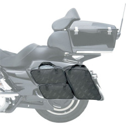 PartzBiz HD DS35010712 - Saddlemen 3501-0712 Saddlebag Packing Cube 4 ชิ้นชุด 93-13 Harley FLH 3501-0712 35010712