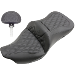 PartzBiz HD DS08011188 - โซฟาเบาะนั่งถนนแบบเย็บตาข่ายแบบปรับอุณหภูมิได้ Saddlemen พร้อมพนักพิง Harley Touring 08-Up PartzBiz HD DS08011188 - โซฟาเบาะนั่งถนนแบบเย็บตาข่ายแบบปรับอุณหภูมิได้ Saddlemen พร้อมพนักพิง Harley Touring 08-Up