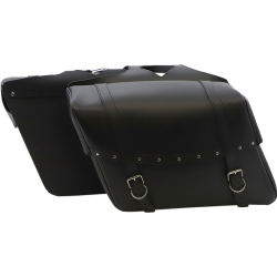 PartzBiz HD DS35010093 - Saddlemen Highwayman Riveted Slant Style Throw-Over Jumbo 18" Univ Saddlebags | X021-03-042 PartzBiz HD DS35010093 - Saddlemen Highwayman Riveted Slant Style Throw-Over Jumbo 18" Univ Saddlebags | X021-03-042