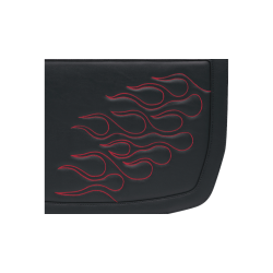 PartzBiz HD DS35010250 - Saddlemen Highwayman Tatto Dark Red Stitch Jumbo Universal Throwover Saddlebags | X021-05-0425 PartzBiz HD DS35010250 - Saddlemen Highwayman Tatto Dark Red Stitch Jumbo Universal Throwover Saddlebags | X021-05-0425