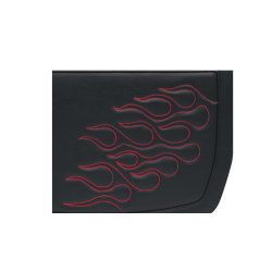 PartzBiz HD DS35010249 - Saddlemen Highwayman Tatto Dark Red Stitch Large Universal Throwover Saddlebags | X021-05-0415 PartzBiz HD DS35010249 - Saddlemen Highwayman Tatto Dark Red Stitch Large Universal Throwover Saddlebags | X021-05-0415