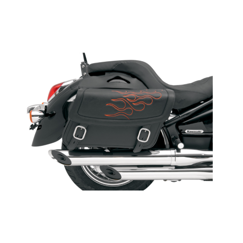 PartzBiz HD: 4403698-Saddlemen Highwayman Tatto Orange Stitch Large Universal Throwover Saddlebags | X021-05-0416 PartzBiz HD: 4403698-Saddlemen Highwayman Tatto Orange Stitch Large Universal Throwover Saddlebags | X021-05-0416