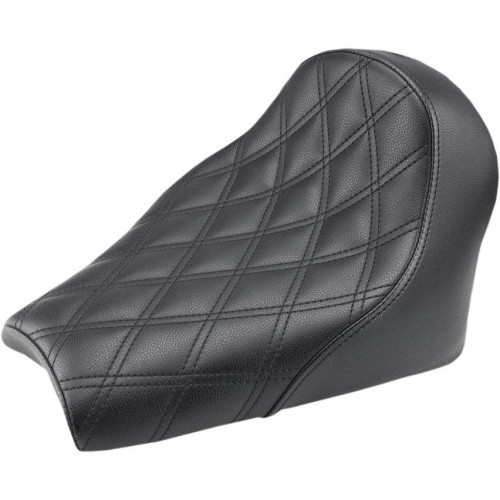 PartzBiz HD: 4403637-Saddlemen I18-33-002LS สีดำ RENEGADE Stitch SOLO เบาะรถจักรยานยนต์ 18-19 ลูกเสืออินเดีย Bobber อัพเกรดที่กำหนดเองเปลี่ยนที่ดีที่สุดใหม่จักรยาน Chopper ที่นั่งอานเย็บหนัง Hyde