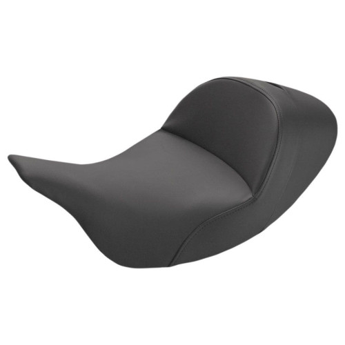 PartzBiz HD: 4403642-Saddlemen Lariat Low Black Plain Rider Solo Seat Harley FLH/T 08-23