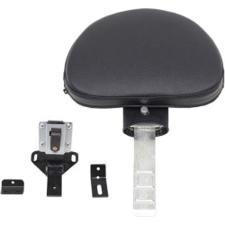 PartzBiz HD DS08220240 - Saddlemen LB11567PT Black Driver Backrest Pillow Top Harley Touring | LB11567PT
