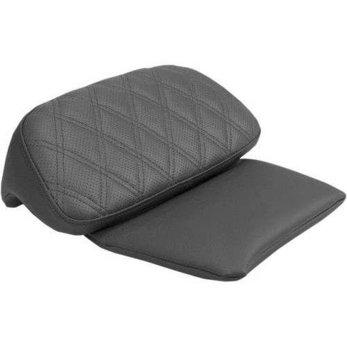 PartzBiz HD: 4403644-Saddlemen LS Diamond Stitching Matching Chopped Tour Pak Pad Cover Harley 04-19 | 11886-LS
