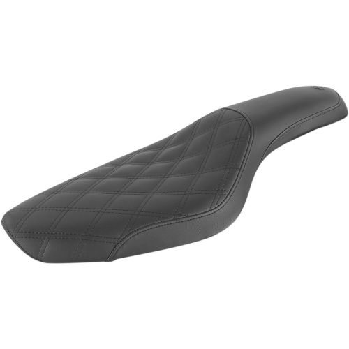 PartzBiz HD: 4403656-Saddlemen Profiler 2-Up Black Lattice Stitch Seat 4 รุ่น Harley 86-03 XL | 879-03-149