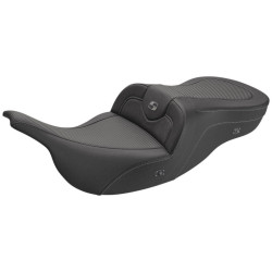 PartzBiz HD DS08011345 - Saddlemen Road Sofa 2-Up Heated Gel Seat คาร์บอนไฟเบอร์สีดำ Harley Touring 97-07 PartzBiz HD DS08011345 - Saddlemen Road Sofa 2-Up Heated Gel Seat คาร์บอนไฟเบอร์สีดำ Harley Touring 97-07