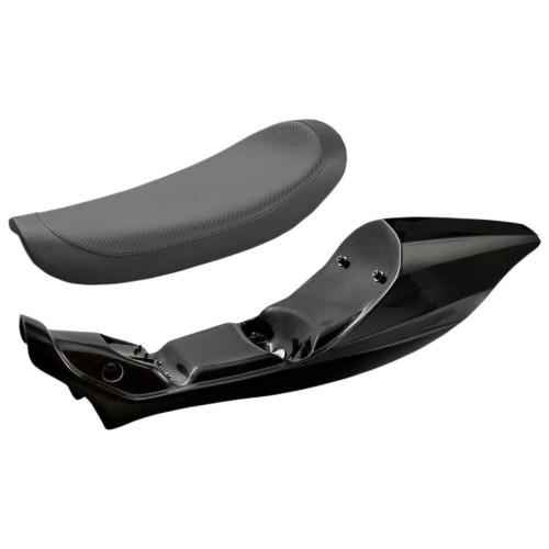 PartzBiz HD: 4403614-ชุดแซดเดิลเมน Ronan Carbon ส่วนท้ายสีดำพร้อมเบาะ Harley Sportster XL 04-20 PartzBiz HD: 4403614-ชุดแซดเดิลเมน Ronan Carbon ส่วนท้ายสีดำพร้อมเบาะ Harley Sportster XL 04-20