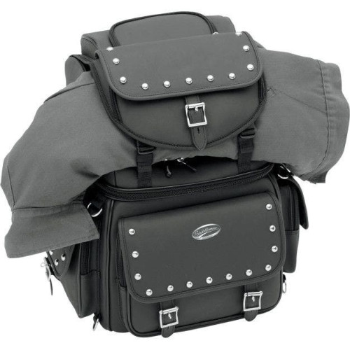 PartzBiz HD: 4403555-Saddlemen BR3400EXS Combination Back Seat or Sissy Bar Bag Travel Luggage Harley | 3515-0121 PartzBiz HD: 4403555-Saddlemen BR3400EXS Combination Back Seat or Sissy Bar Bag Travel Luggage Harley | 3515-0121