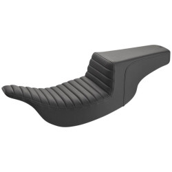 PartzBiz HD DS08011355 - Saddlemen Step Up 2-Up Seat คนขับสีดำ Tuck and Roll Harley Touring 97-07 PartzBiz HD DS08011355 - Saddlemen Step Up 2-Up Seat คนขับสีดำ Tuck and Roll Harley Touring 97-07