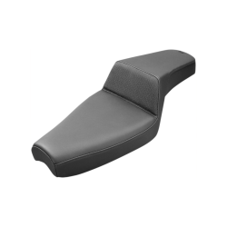 PartzBiz HD DS08040685 - Saddlemen Step-Up Gripper Seat 4 Harley 04-20 XL W/ถัง 4.5 Gallon | 807-03-174
