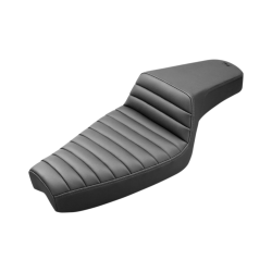 PartzBiz HD DS08040649 - Saddlemen Step-Up Tuck-N-Roll Black Seat 4 Harley 04-20 XL W/4.5 ถัง | 807-03-171