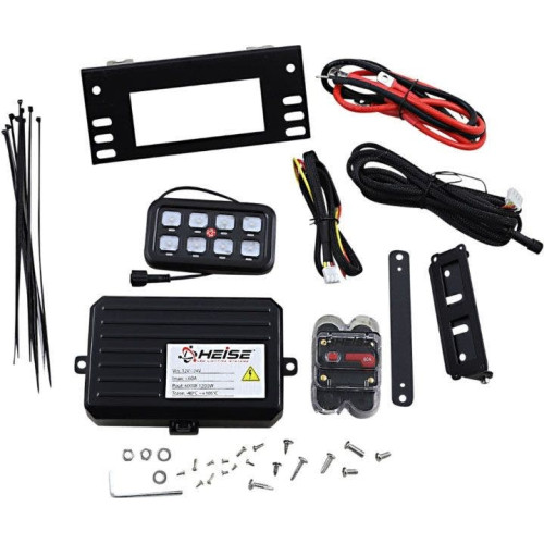 PartzBiz HD: 4403528-ระบบแผงสวิตช์ Saddletramp Universal 8 Gang 12V Universal HE-SWP8 PartzBiz HD: 4403528-ระบบแผงสวิตช์ Saddletramp Universal 8 Gang 12V Universal HE-SWP8