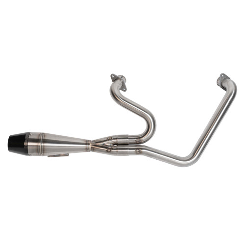 PartzBiz HD: 4403484-Sawicki Brushed SS 2 into 1 Shorty Cannon Exhaust System Indian Challenger 20-Up PartzBiz HD: 4403484-Sawicki Brushed SS 2 into 1 Shorty Cannon Exhaust System Indian Challenger 20-Up