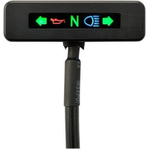 PartzBiz HD: 4403422-Shindy 87467 Universal Micro ไฟ LED Dash รถจักรยานยนต์ ATV UTV ไฟแสดงสถานะแถบ