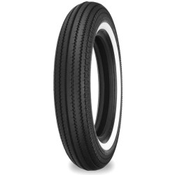PartzBiz HD WP87-4626 - ยาง Shinko 87-4626 270 Super Classic ยางหน้าหรือหลัง 4.00-18 64H Whitewall | 87-4626