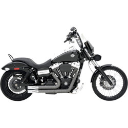 PartzBiz HD DS13110104 - Legend New Black Aero Dyna Air Ride โช้คอัพช่วงล่าง Harley Dyna 06-17 | 1311-0104