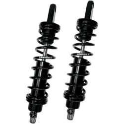 PartzBiz HD DS13100948 - Legend Suspension Revo-A Adjustable 12" L Heavy Duty Shocks Harley Dyna 06-16 | 1310-0948
