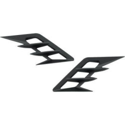 PartzBiz HD DS14050307 - Chrome 52-959BK สีดำด้านหน้า Fender Vent Filler Accent Honda GL1800 18-Up 1405-0306 14050306 เหมาะสำหรับ goldwing gold wing gl 1800 f6b PartzBiz HD DS14050307 - Chrome 52-959BK สีดำด้านหน้า Fender Vent Filler Accent Honda GL1800 18-Up 1405-0306 14050306 เหมาะสำหรับ goldwing gold wing gl 1800 f6b