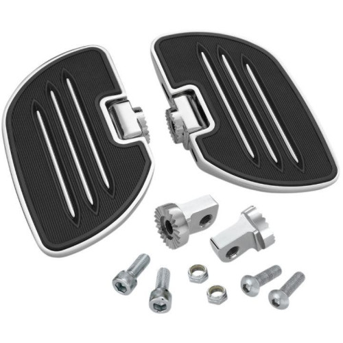 PartzBiz HD: 4403175-แสดงบอร์ดทางหลวง Chrome Commander ที่ปรับได้สำหรับ Harley Male Mount & Custom PartzBiz HD: 4403175-แสดงบอร์ดทางหลวง Chrome Commander ที่ปรับได้สำหรับ Harley Male Mount & Custom
