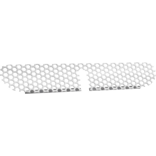 PartzBiz HD: 4403177-ช่องแอร์เวย์แฟริ่งตาข่ายรังผึ้ง Chrome สำหรับ Harley '14-'18 Batwing | 91-309