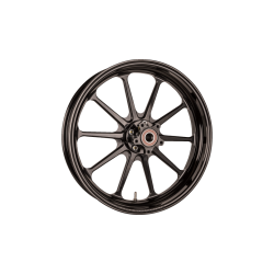 PartzBiz HD DS02012440 - SlyFox Performance 19 ”X3 ” ล้อหน้า Adonized สีดำ W/ ABS 4 Harley 08-23 FLH | 12047905RSLYAPB
