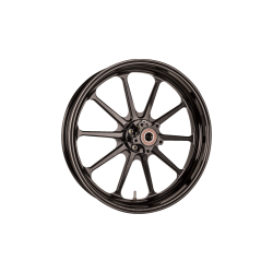PartzBiz HD DS02012438 - SlyFox Performance 19 ”X3 ” ล้อหน้า Adonized สีดำ ไม่มี ABS 4 Harley 08-19 FLH | 12027905RSLYAPB