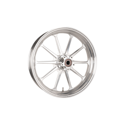 PartzBiz HD DS02012441 - SlyFox Performance 19 ”X3 ” ล้อหน้ากลึงแบบ Raw พร้อม ABS 4 Harley 08-23 FLH | 12047905RSLYAPM
