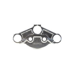 PartzBiz HD DS04080379 - Slyfox SF1000-1 Billet อลูมิเนียม Upper Triple Tree Top Clamp Harley FLH/T 14-Up