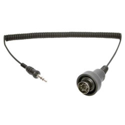 PartzBiz HD SC-A0120 - เสนาแจ็คสเตอริโอ 3.5 มม. ถึงสาย DIN 7 พินสำหรับ Harley Davidson Ultra Classic PartzBiz HD SC-A0120 - เสนาแจ็คสเตอริโอ 3.5 มม. ถึงสาย DIN 7 พินสำหรับ Harley Davidson Ultra Classic
