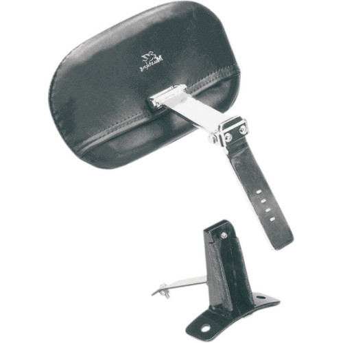 PartzBiz HD: 4403116-Mustang Seats Smooth No Studs Driver Backrest for Harley Touring 97-08 FLHT /FLT | 79067