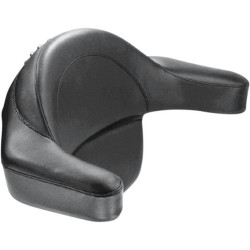PartzBiz HD MD75324 - Mustang Chrome Studs Passenger Pads Wrap Around Armrest 80-13 w/ King Tour Pak | 75324 PartzBiz HD MD75324 - Mustang Chrome Studs Passenger Pads Wrap Around Armrest 80-13 w/ King Tour Pak | 75324
