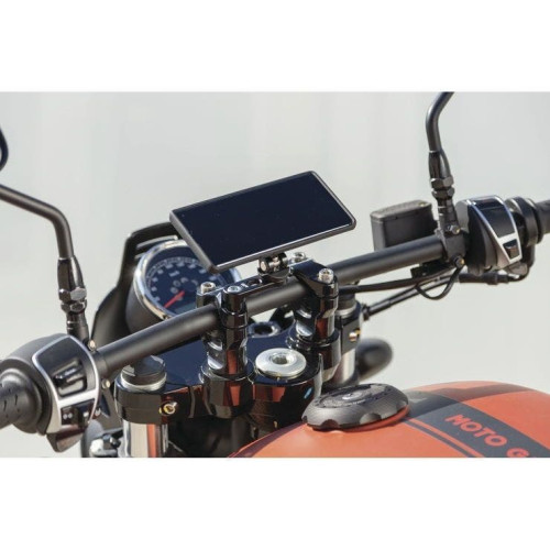 PartzBiz HD: 4403130-SP Connect แคลมป์ยึดแฮนด์บาร์สีดำ PRO Harley และแอปพลิเคชันแบบกำหนดเอง