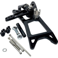 PartzBiz HD DS16230540 - Speed Merchant SM Raw Anodized Cruiser Footpegs สำหรับรุ่น Harley | HDSP-22
