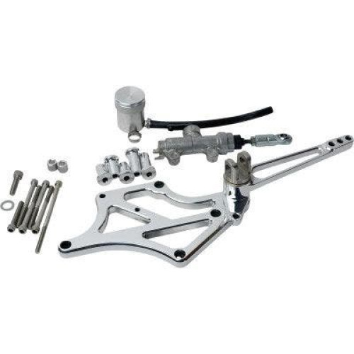 PartzBiz HD: 4403073-Speed Merchant SM Raw Anodized Cruiser Footpegs สำหรับรุ่น Harley | HDSP-22