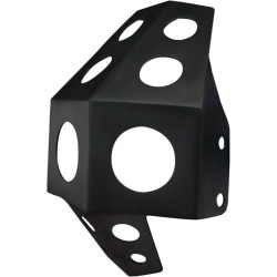 PartzBiz HD DS05060834 - Speed Merchant SM Black Powdercoated Frame Skid Plates 4 Harley Sportster 04-15 | SM-SSP-2